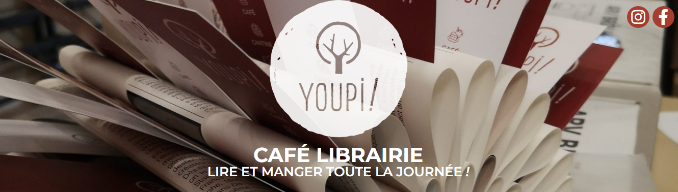 YOUPI ! Le Café Librairie où l'on peut lire et manger toute la journée ! Interview avec Aurélien